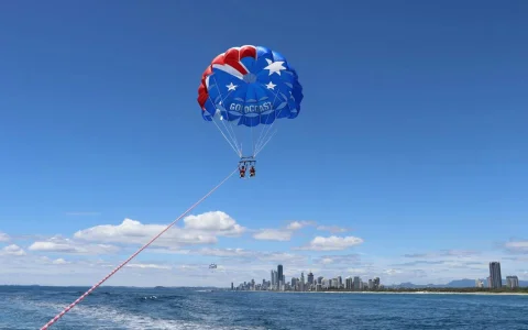 Gold Coast 3 Person Parasailing Flight in Gold Coast