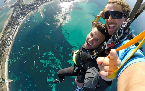 Tandem Skydive at Rottnest Island in Rottnest Island