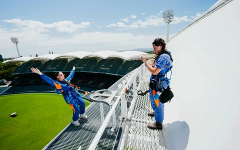 Adelaide Oval Guided Rooftop Climbing Experience