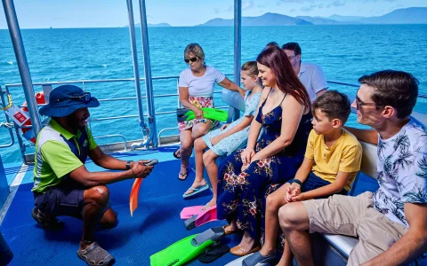 From Cairns: 2 Islands in 1 Day Trip of Fitzroy & Green Islands in Cairns