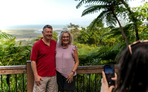 From Port Douglas: Premium Small Group Tour of Rainforest, Mossman Gorge, Croc Cruise & Cape Tribulation with Gourmet Lunch & Morning Tea in Cairns