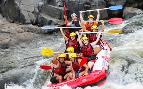From Cairns or Port Douglas: Barron River Half Day Rafting Guided Tour