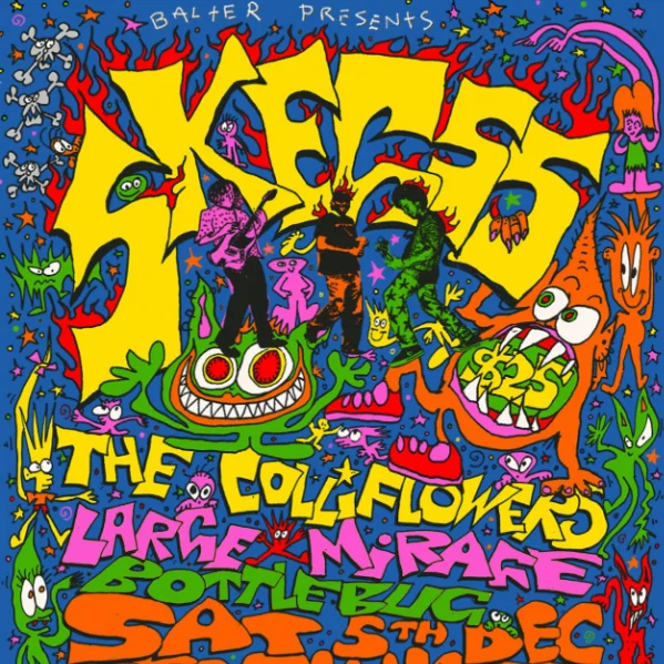 SKEGSS, The Colliflowers, Large Mirage, Bottlebug at Beach Hotel Byron Bay
