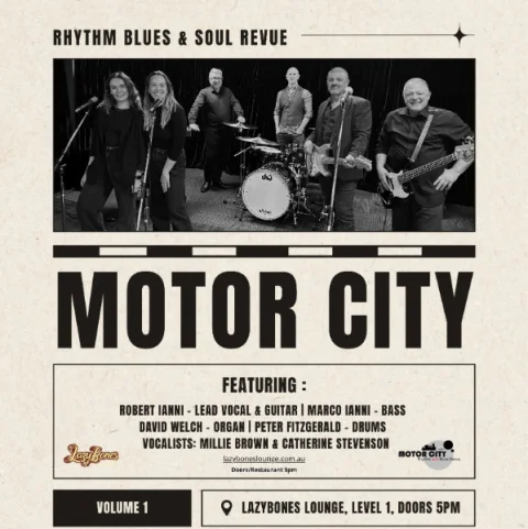 Lvl 1 - Motor City at Lazybones Lounge Restaurant & Bar, Level 1